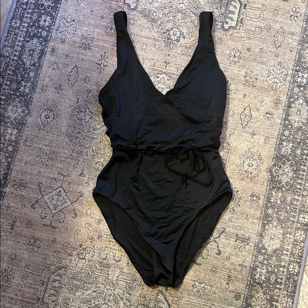 Andie Swim Women's Size Medium The Belmar One Piece Black New